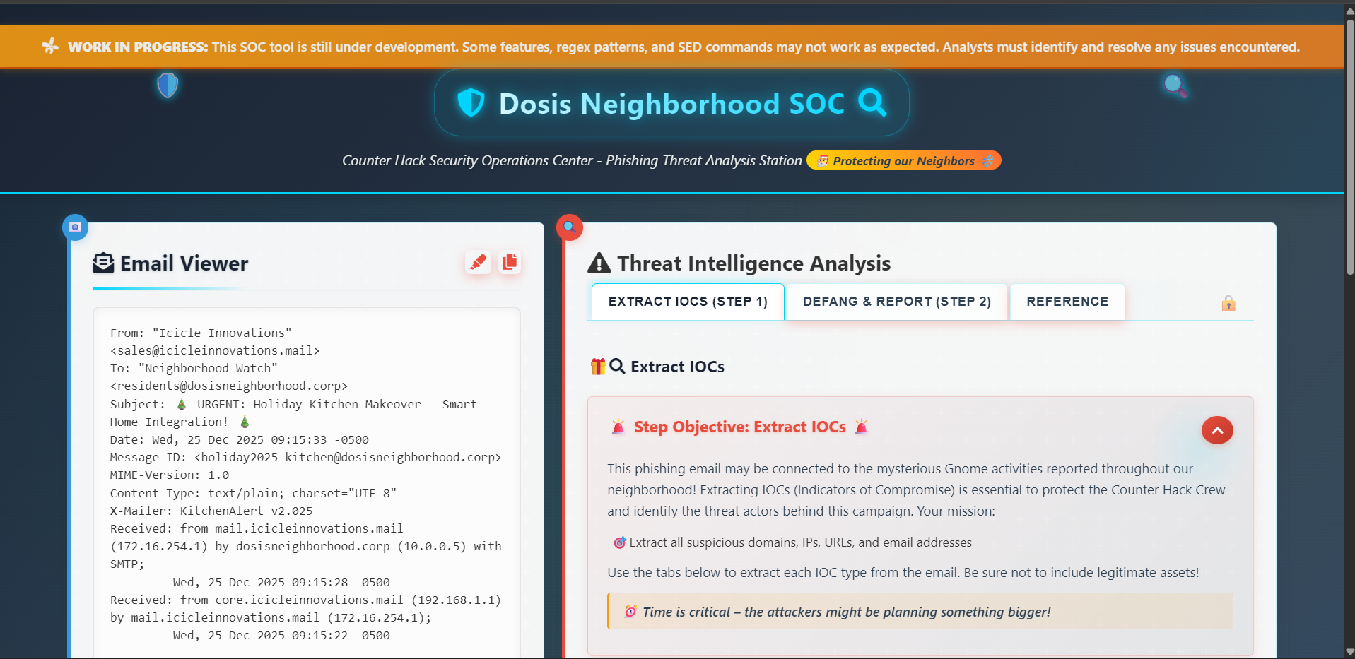 SOC home page