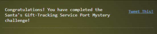 Objective confirmation